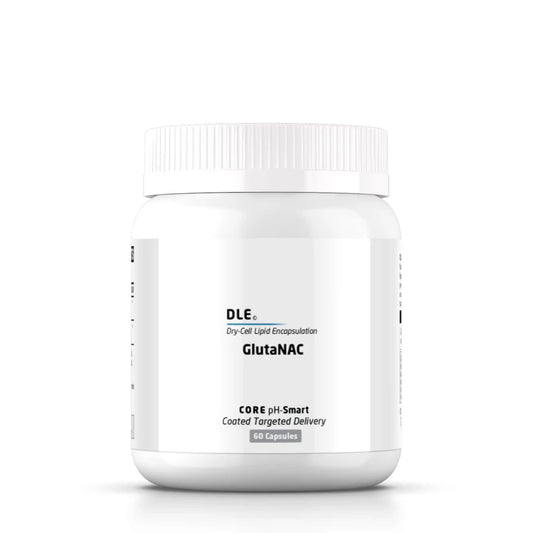 DLE GlutaNAC (Liposomal)(L-Glutathione & NAC) 700mg (Coated) 60 Capsules